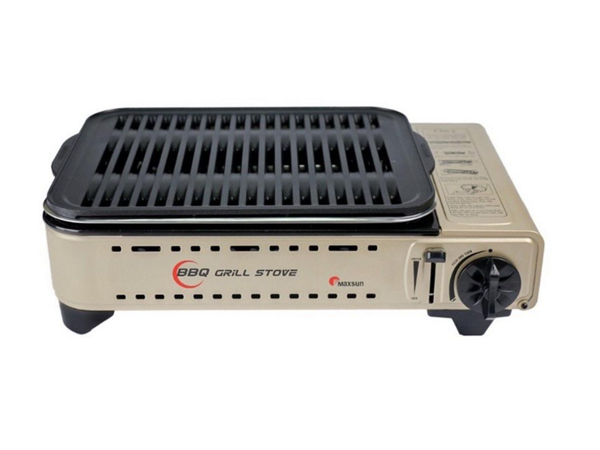 Tổng quan Bếp nướng gas du lịch Maxsun MS-8 mini BBQ