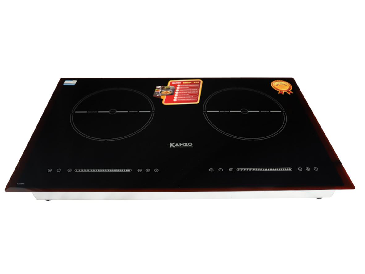 Tổng quan Bếp từ âm 2 vùng nấu Inverter Kanzo KZ-666I