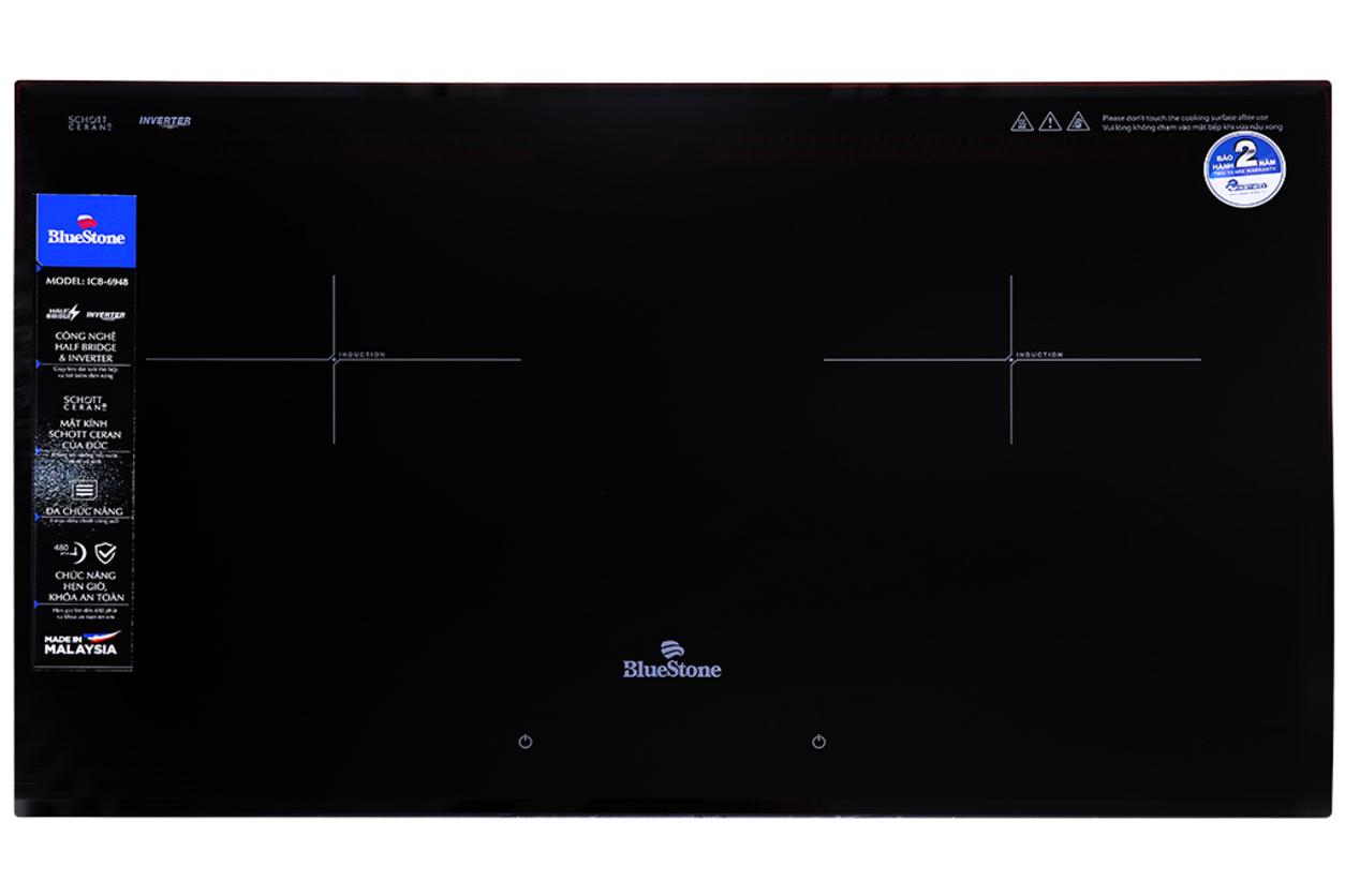 Tổng quan Bếp từ đôi âm BlueStone ICB-6948 5.200W