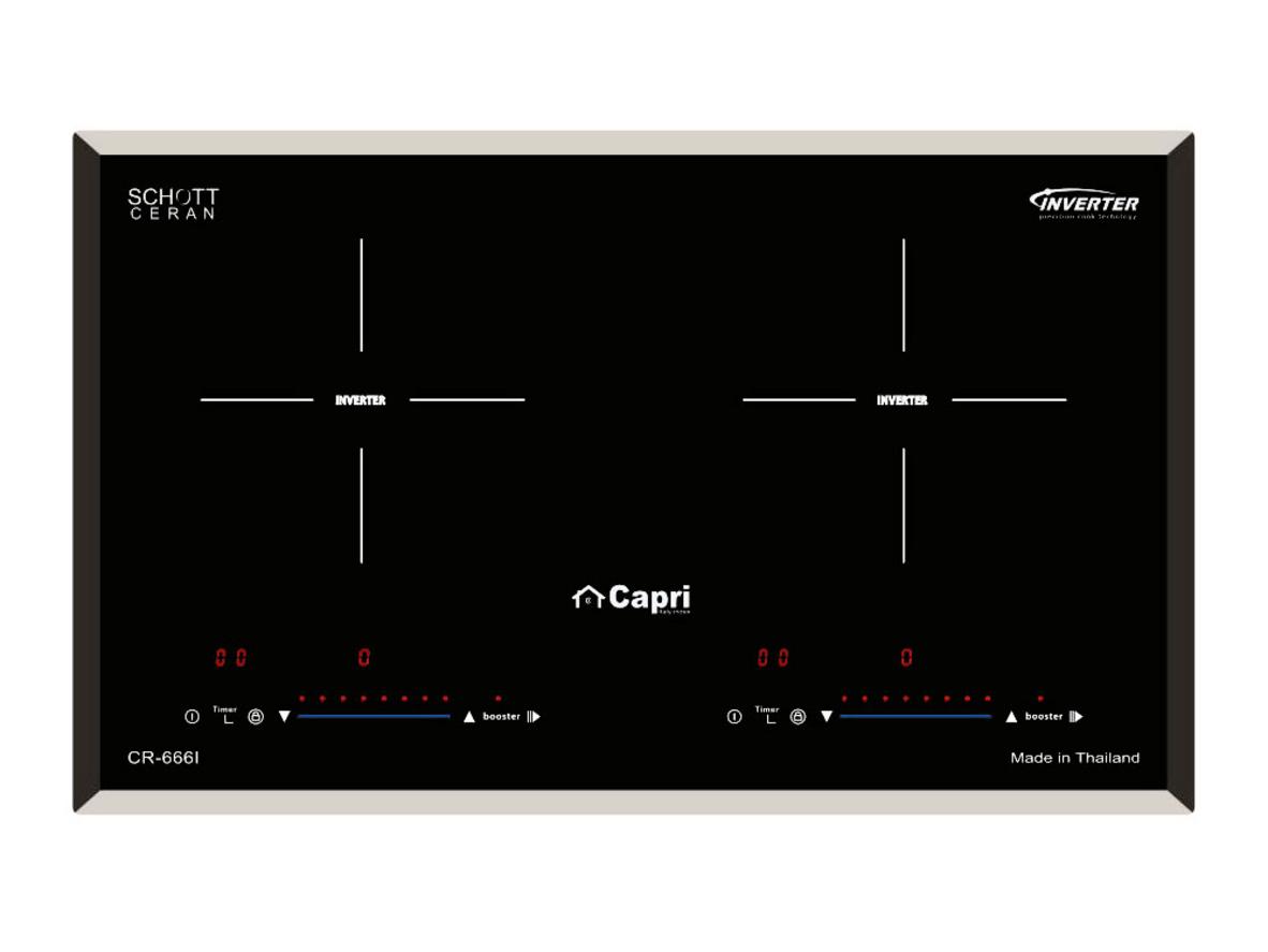 Tổng quan Bếp từ đôi Capri CR-666I