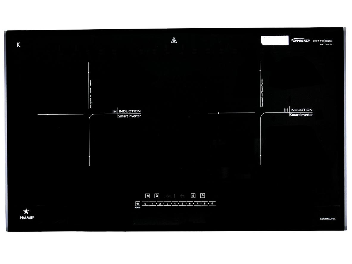 Tổng quan Bếp từ đôi lắp âm Pramie PRMY-S1