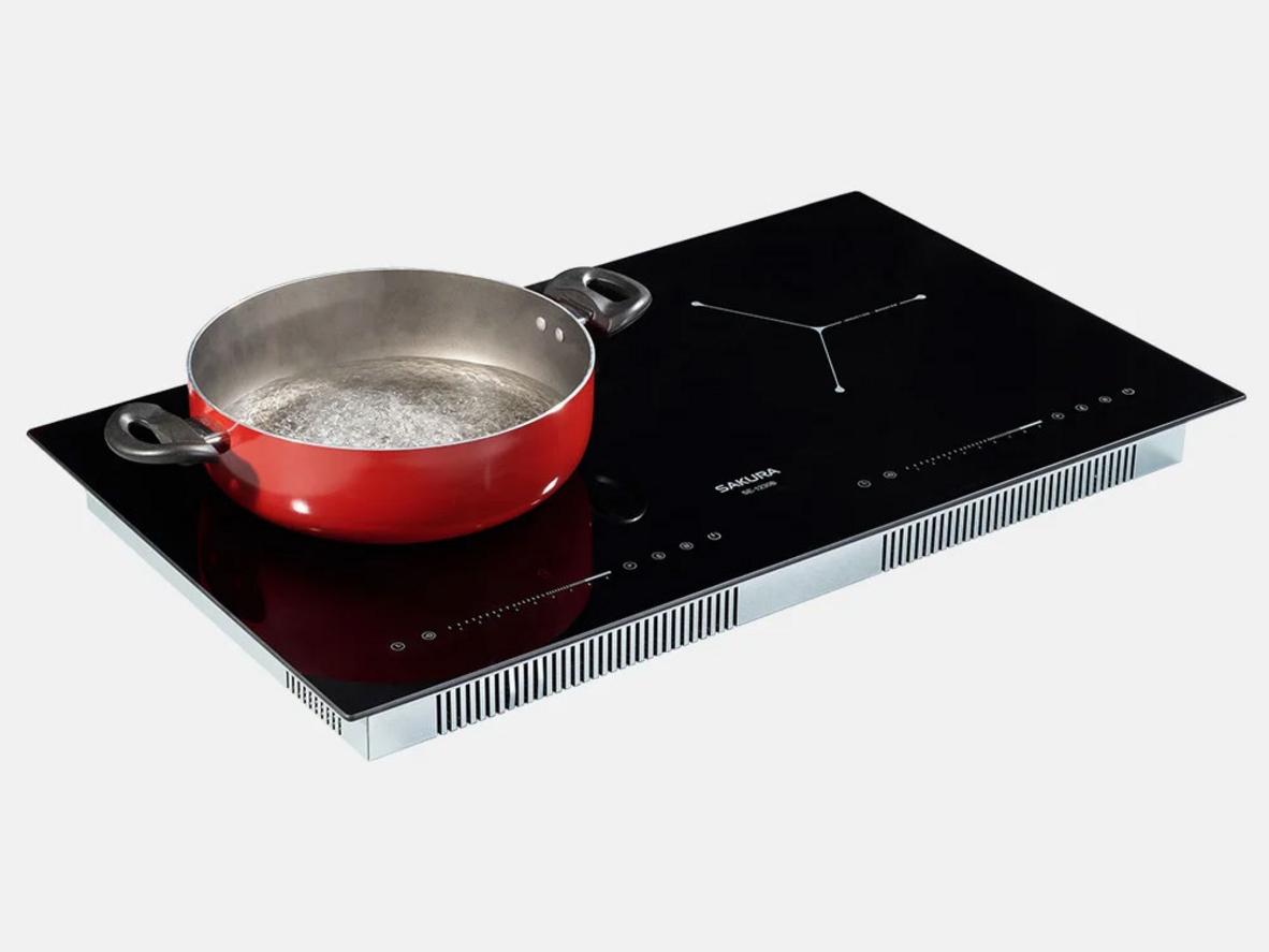 Mặt kính Ceramic bền đẹp, dễ vệ sinh