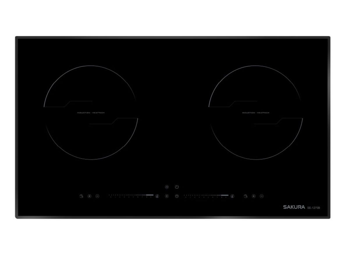 Tổng quan Bếp từ đôi Sakura SE-1270B (công nghệ HEATTECH)