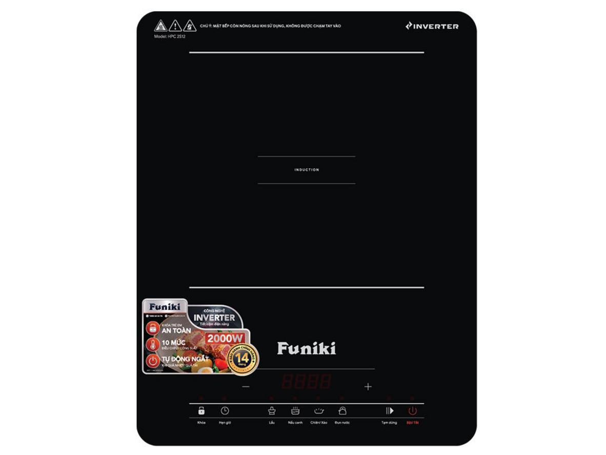 Tổng quan Bếp từ đơn Funiki HPC 2S12