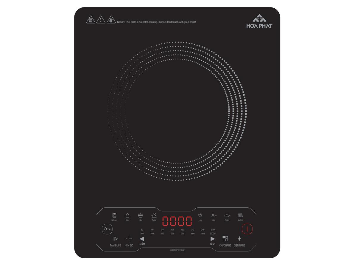 Tổng quan Bếp từ đơn Hòa Phát HPC D12A2