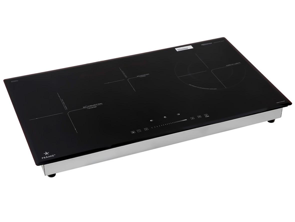 Tổng quan Bếp từ hồng ngoại 3 vùng nấu lắp âm Pramie PRTH-3201