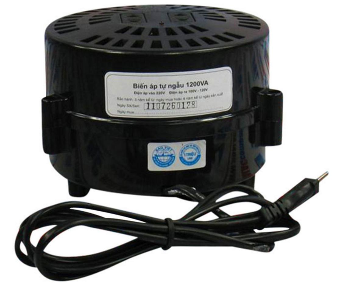 Tổng quan Biến áp đổi nguồn hạ áp Lioa DN012 (DN012A) 1P - 1200VA