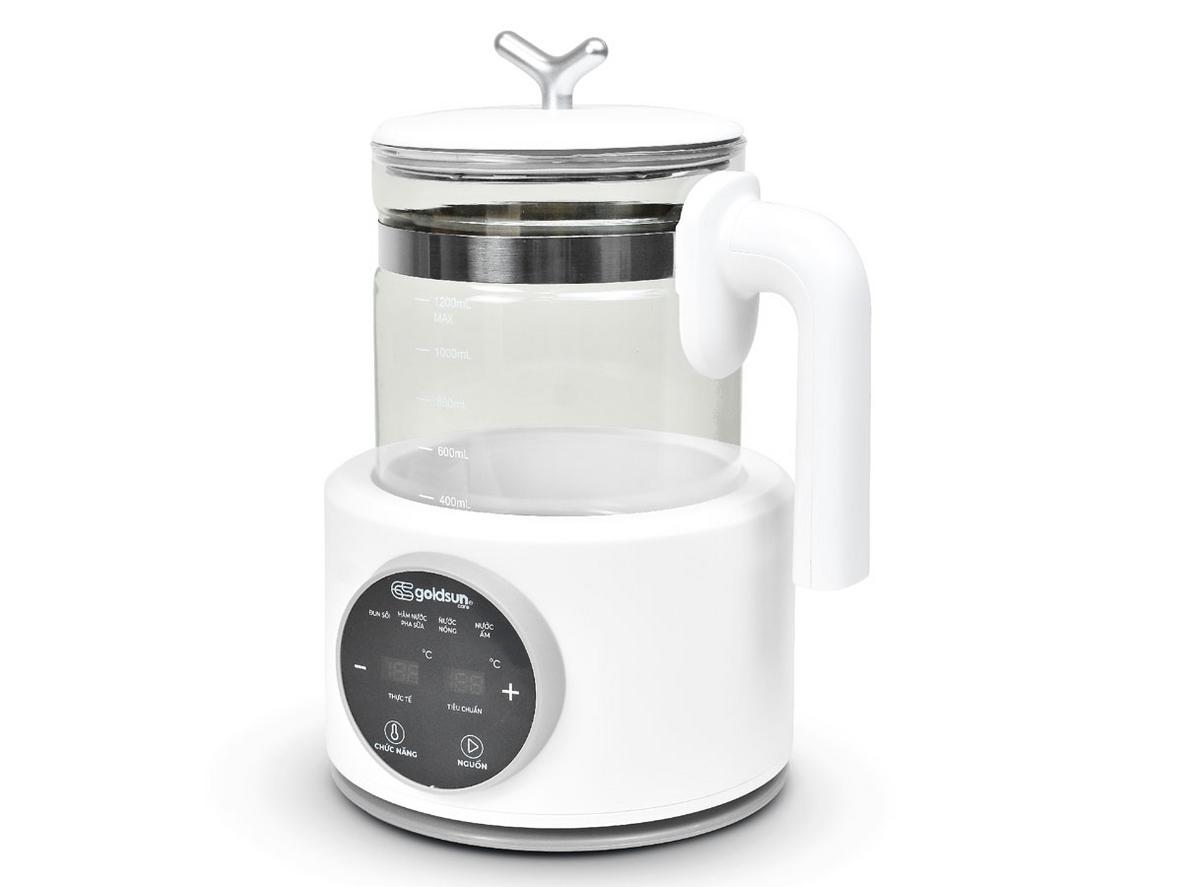 Công suất 800W hỗ trợ đun nước nhanh, tiện cho mẹ bỉm.