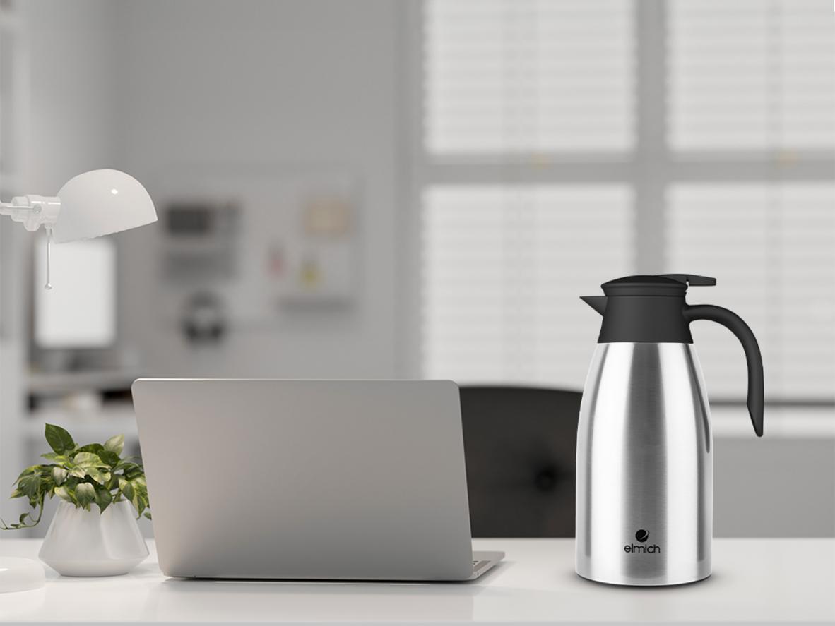 Tổng quan Bình giữ nhiệt inox 304 Elmich EL8338 (1.5 lít)