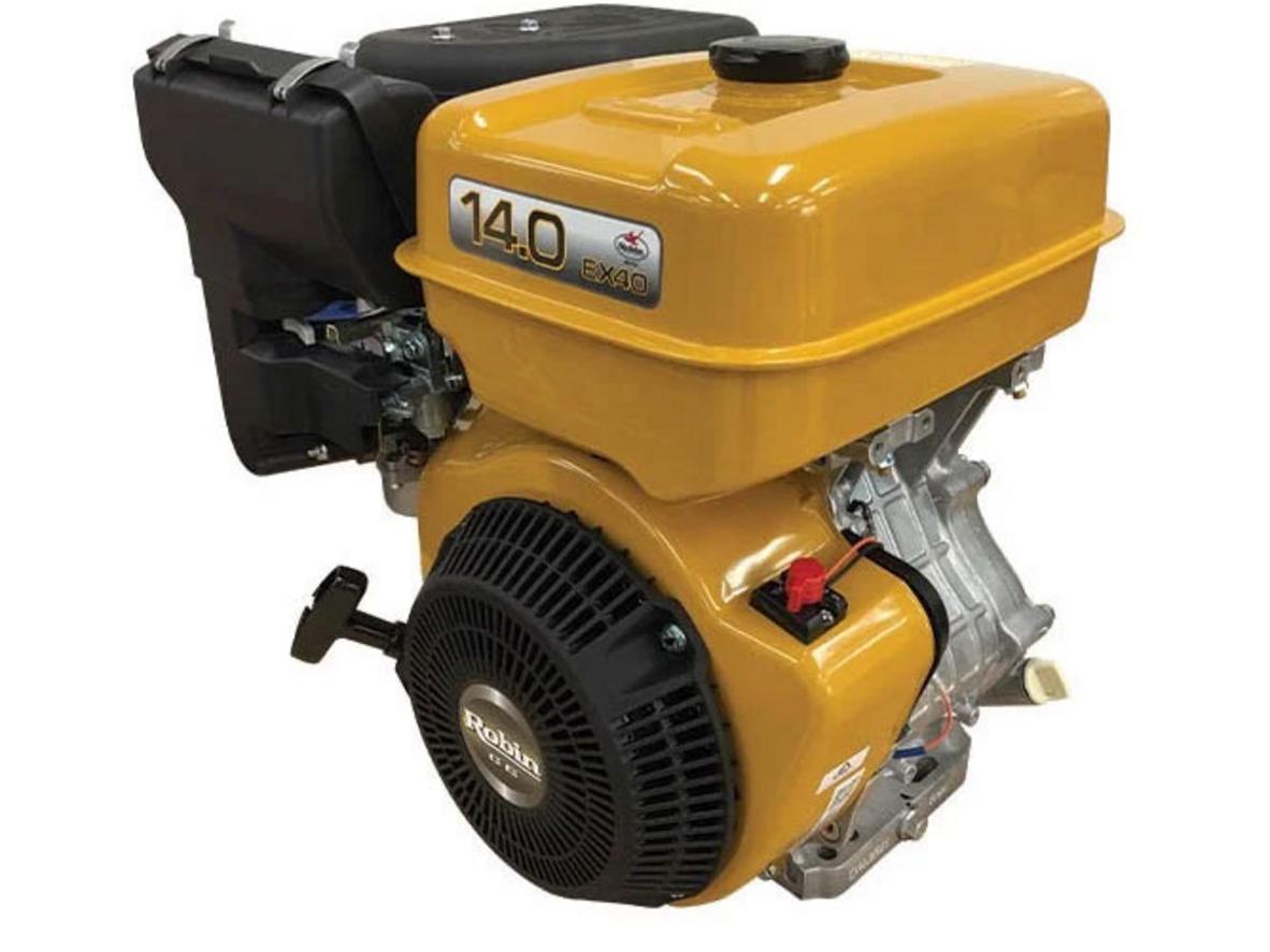 Bình xăng 6.8 lít và bình nhớt 1.2 lít cho ca làm việc dài