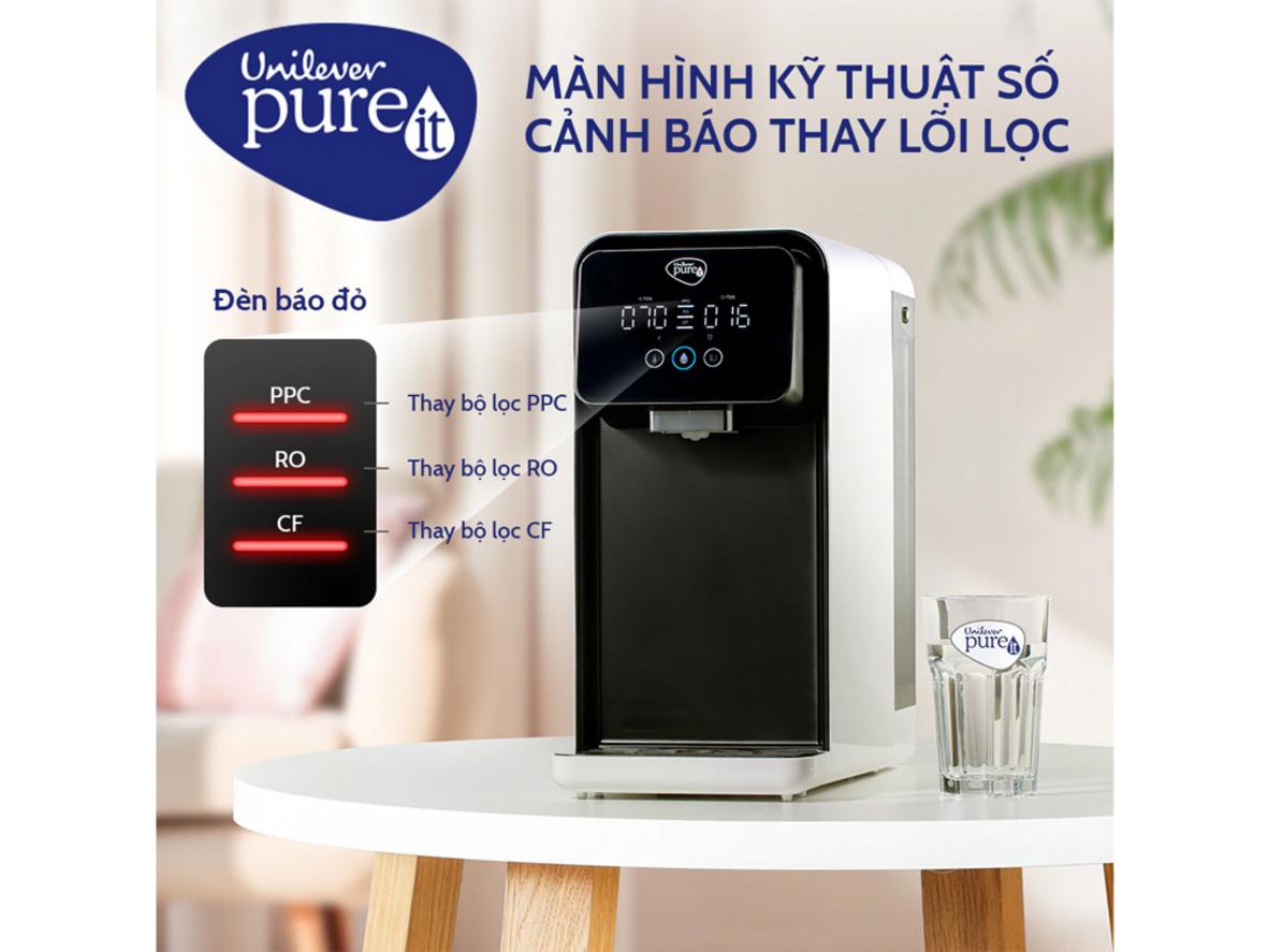 Chất liệu an toàn và cảnh báo thay lõi thông minh
