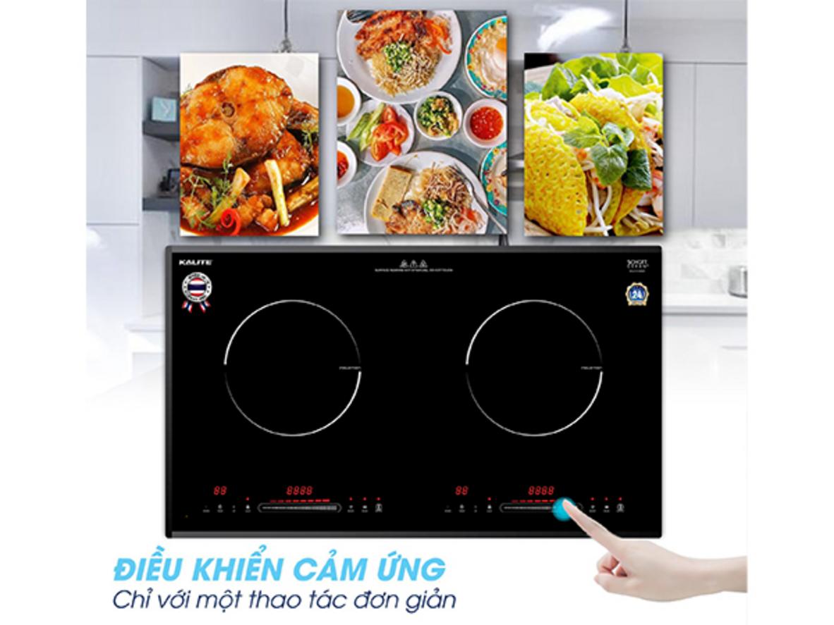 Cảm ứng trượt nhạy, thao tác nhanh và trực quan.