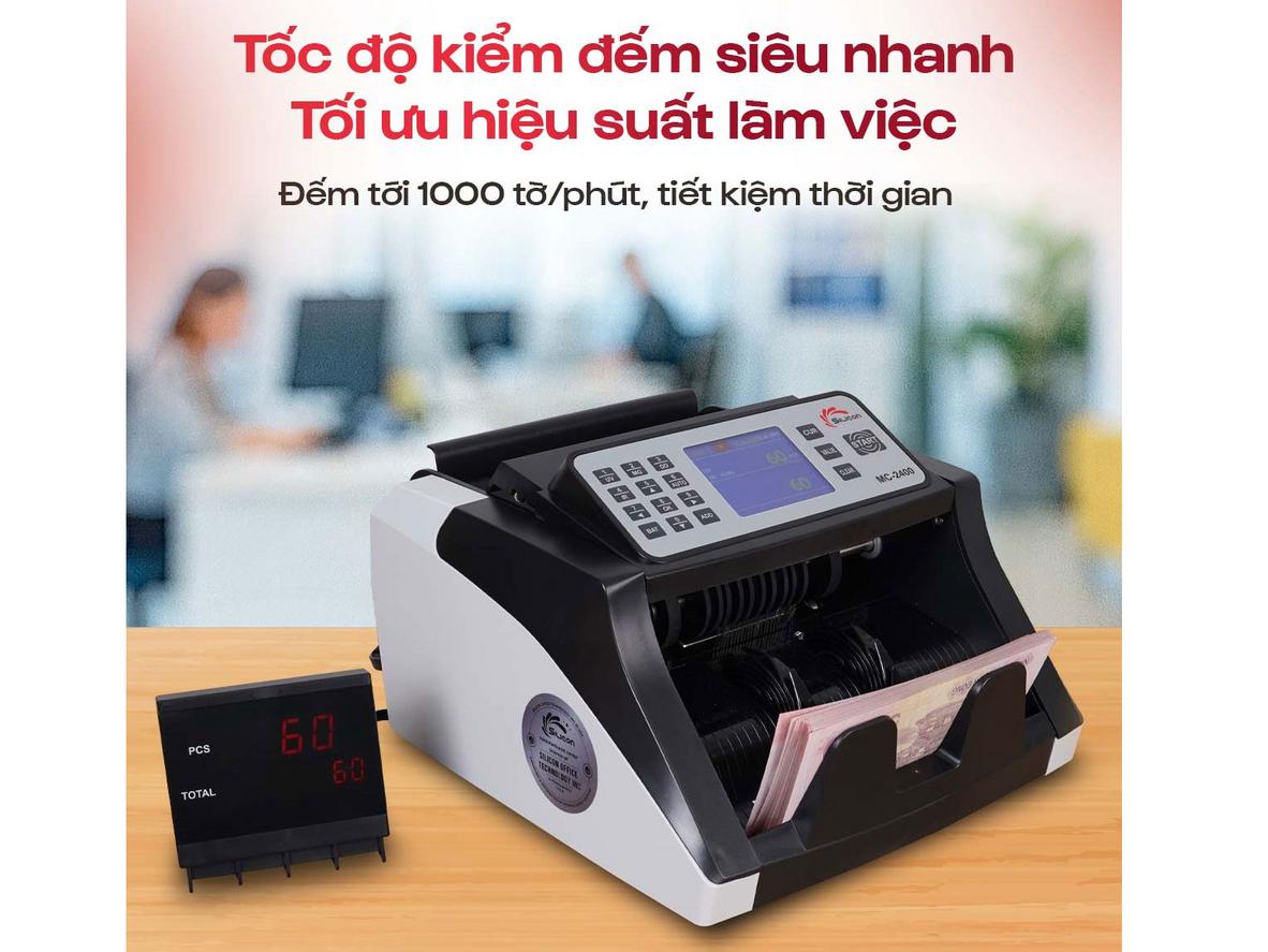 Nhiều chế độ đếm giúp sử dụng linh hoạt mỗi ngày