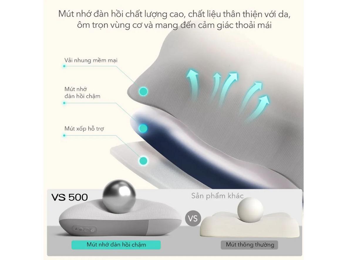 Chườm nóng hai mặt cho cảm giác thư giãn ấm sâu