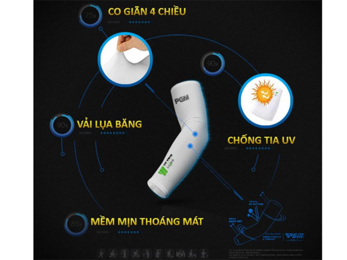 Co giãn 4 chiều giúp ôm tay chắc chắn, không tuột.
