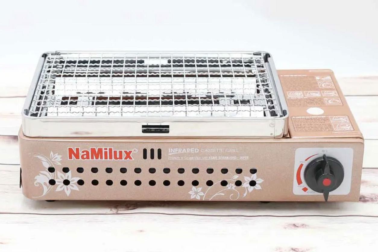 Công nghệ đầu đốt hồng ngoại giúp nướng chín đều, ít khói