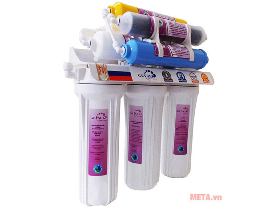Công nghệ Nano 7 cấp lọc của Geyser TK7