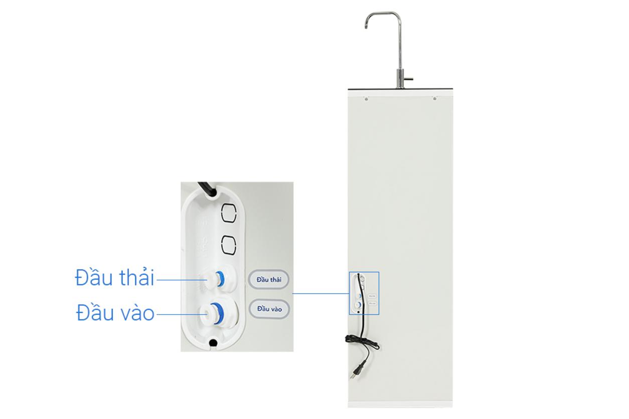 Công suất 15 lít/giờ và bình chứa 7 lít cho gia đình.