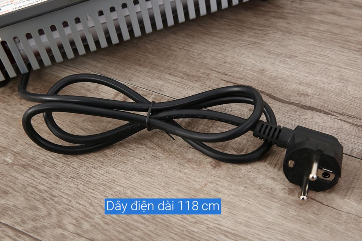 Công suất mạnh giúp nấu nhanh hơn.