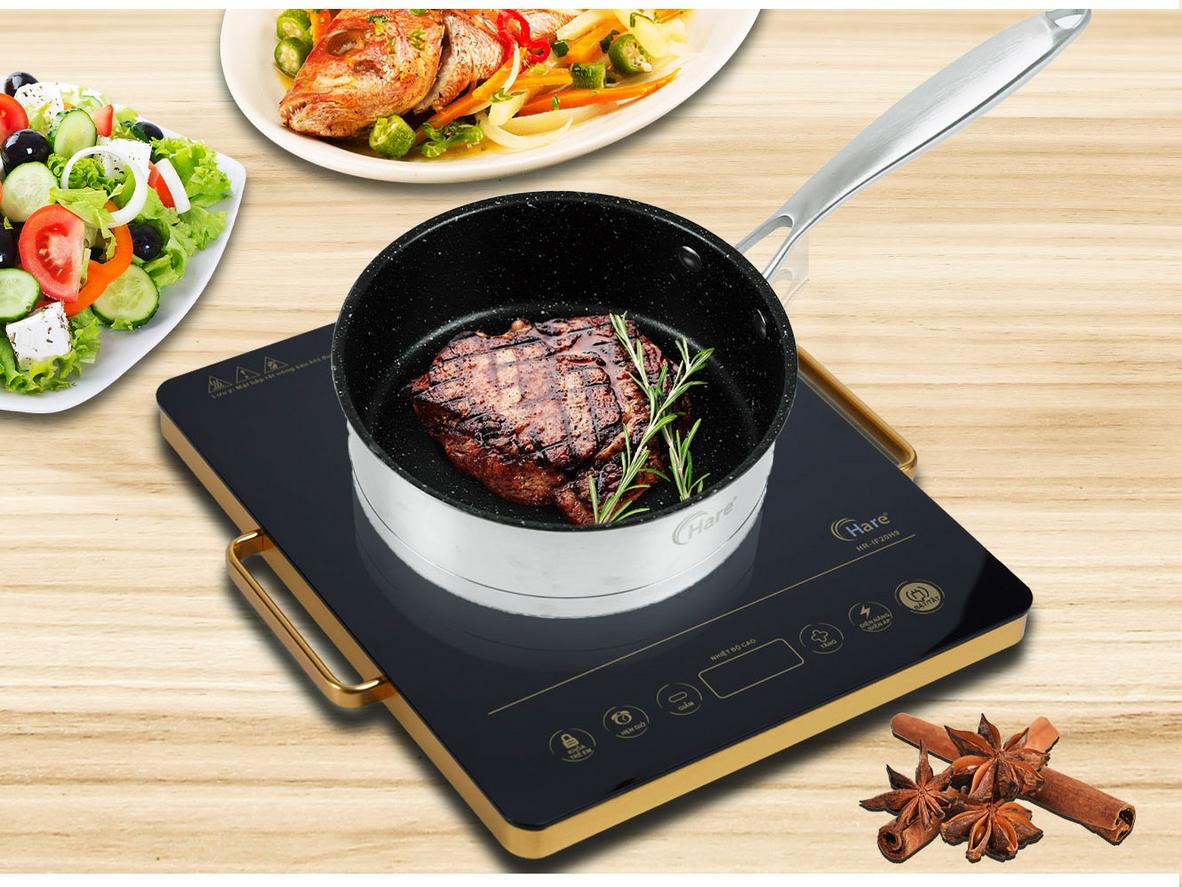 Công suất 2000W cho tốc độ nấu nhanh