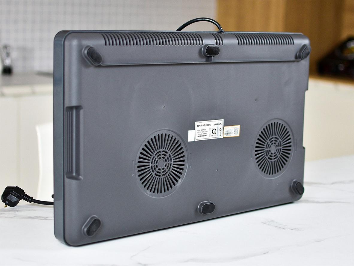 Công suất 3500W và 2 vùng nấu độc lập