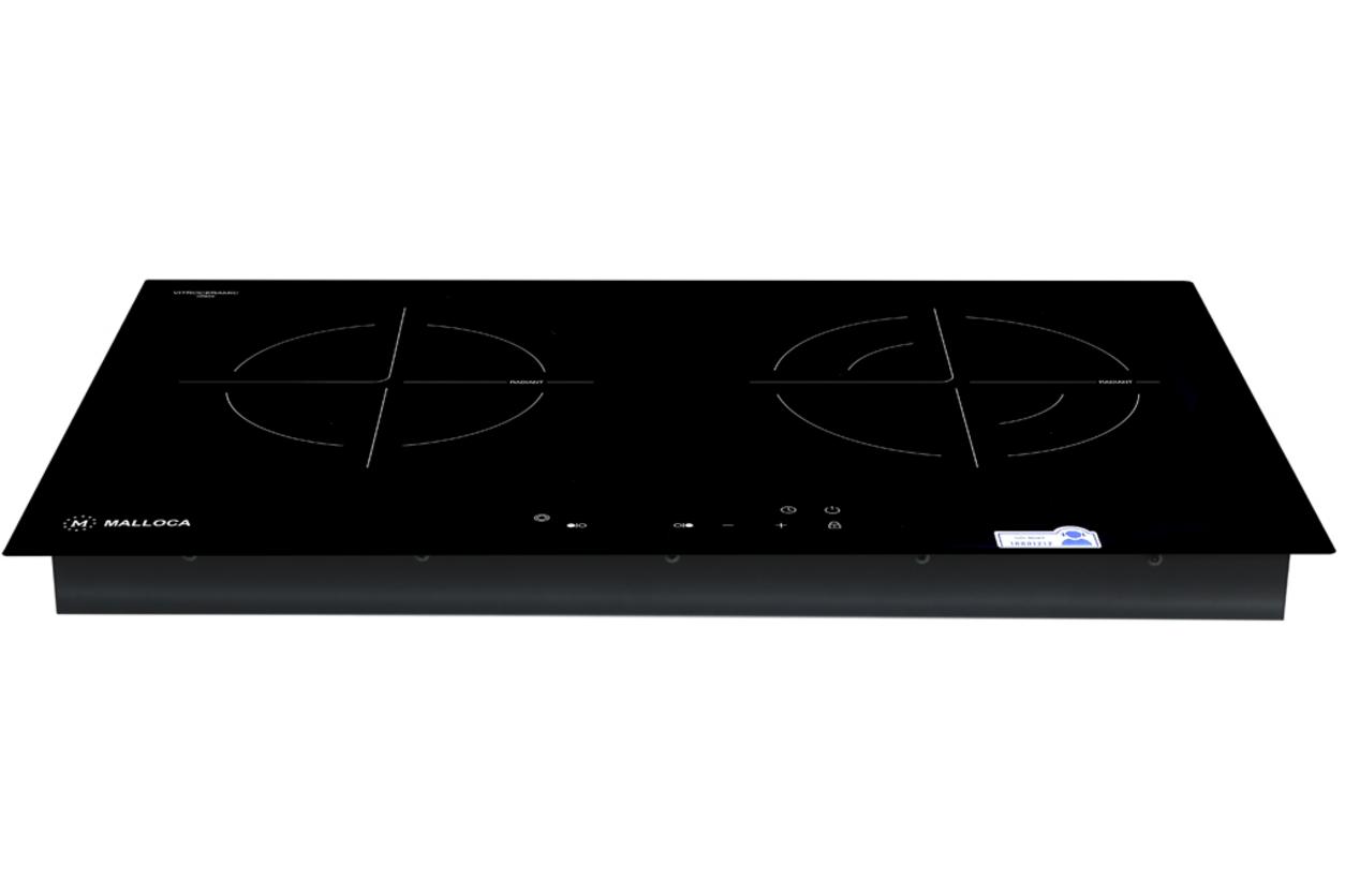 Tổng công suất 4000W giúp nấu nhanh và linh hoạt.