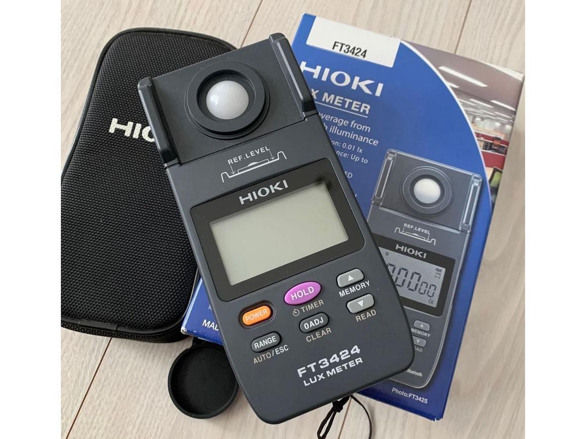 Dải đo rộng 20 lx - 200.000 lx cho nhiều ứng dụng chiếu sáng.