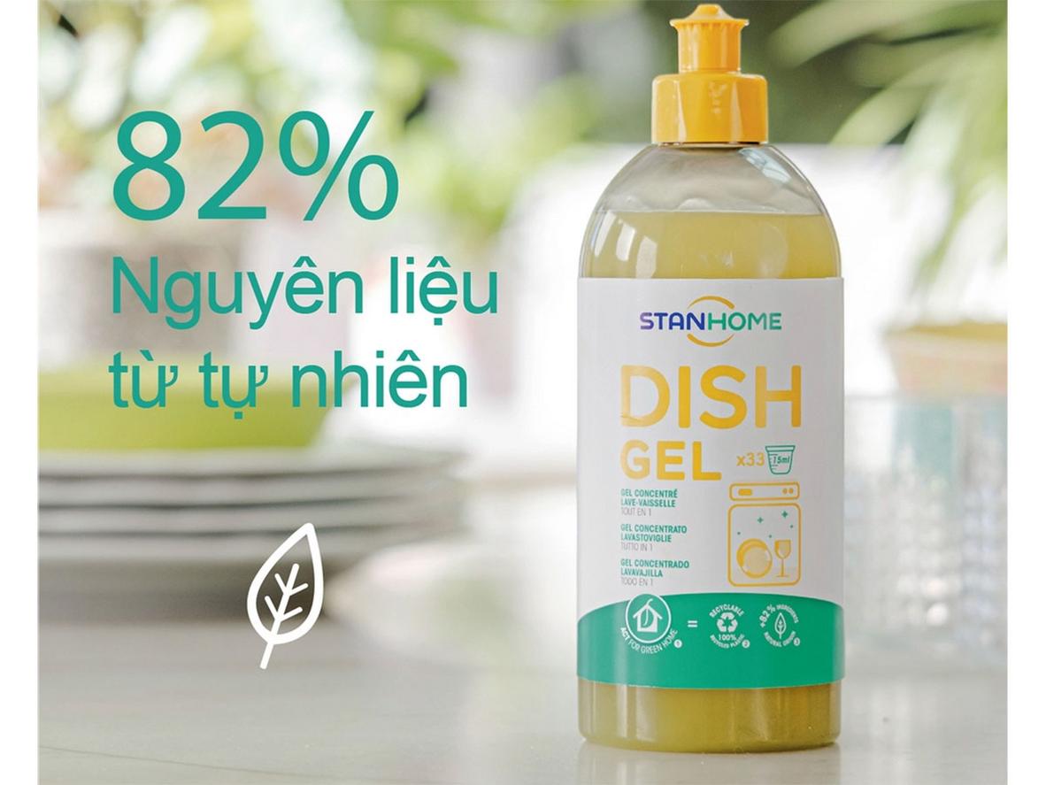 Kết cấu đậm đặc, hòa tan nhanh cho hiệu quả rửa ổn định.