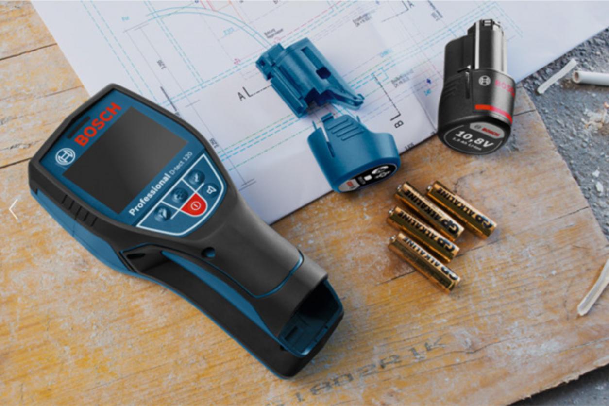 Dò đa vật liệu chính xác hơn với Bosch D-Tect 120
