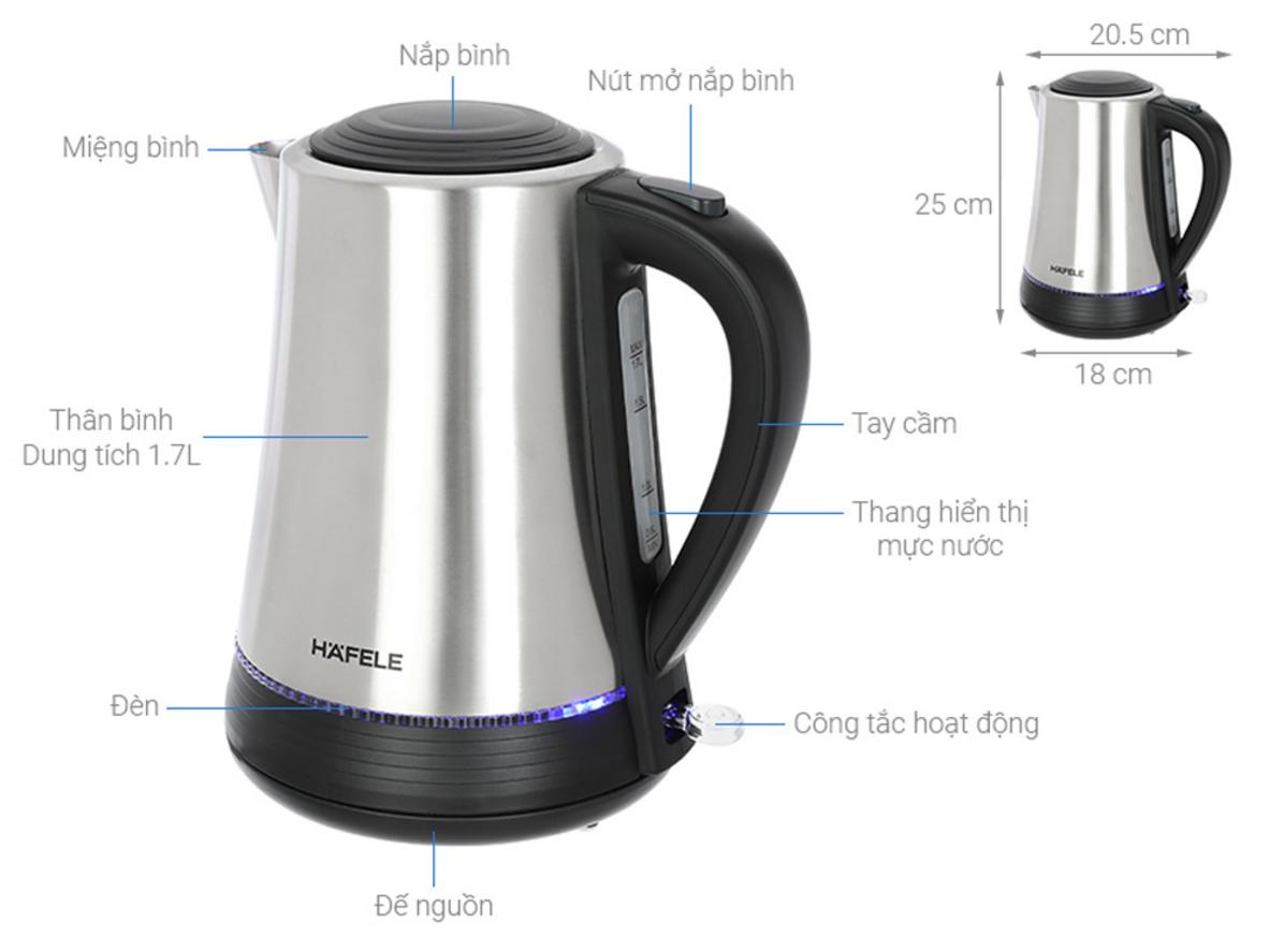 Đế Strix và tự ngắt giúp tăng độ an toàn khi sử dụng.
