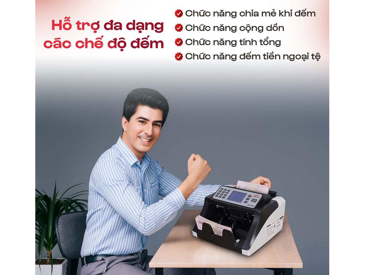 Tốc độ đếm nhanh giúp kiểm quỹ hiệu quả hơn hơn