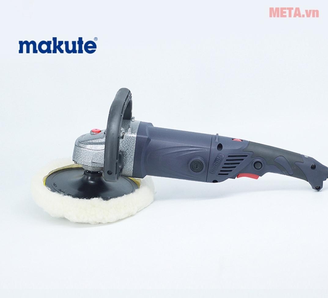 Đĩa 180mm giúp đánh bóng nhanh trên bề mặt rộng.