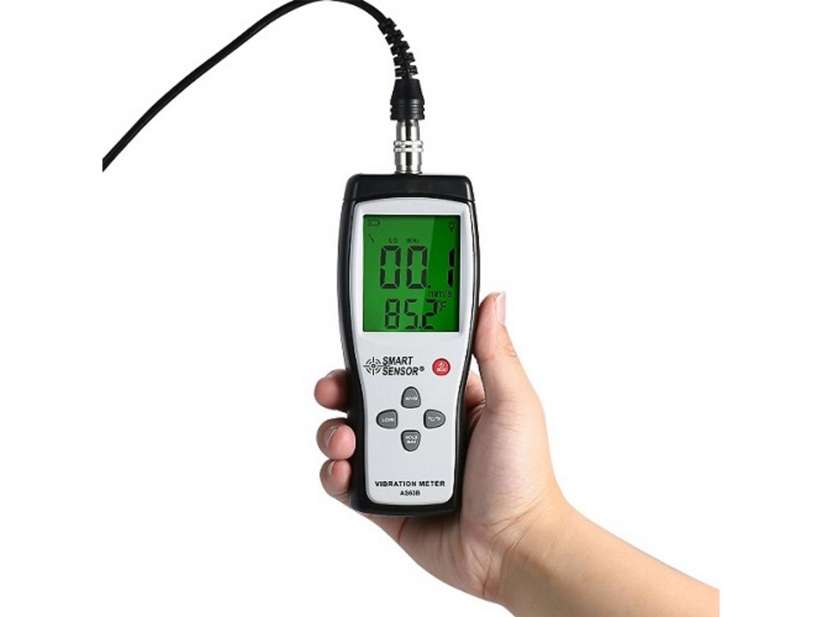 AS63B đo gia tốc, vận tốc và dịch chuyển hỗ trợ chẩn đoán rung động