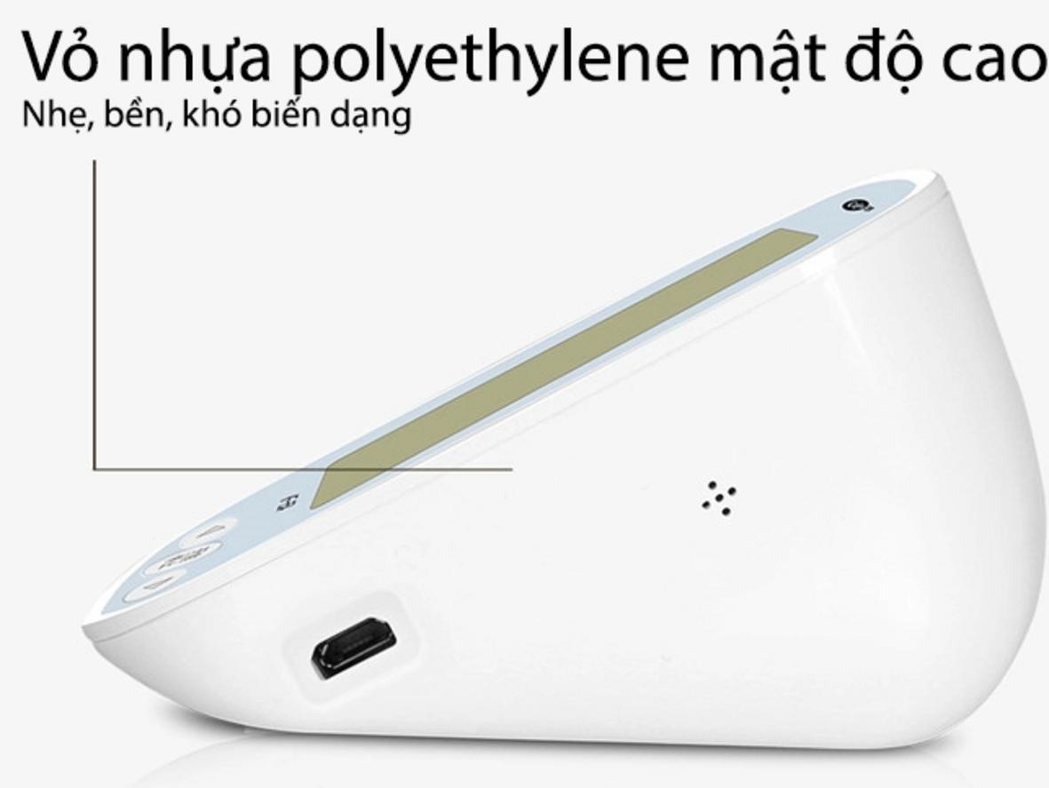 Độ chính xác ± 3 mmHg mang lại sự an tâm khi sử dụng lâu dài.