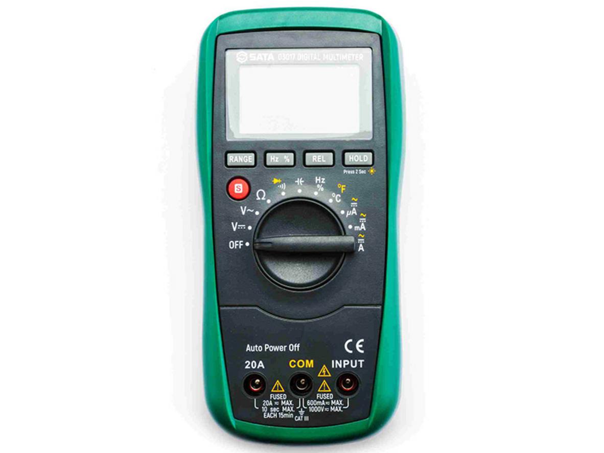 Đo điện áp và dòng điện tiện lợi với SATA 03017