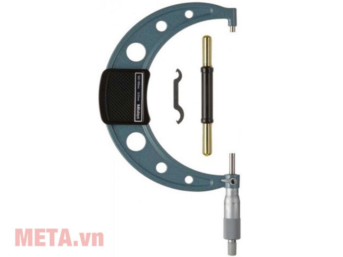 Dải đo 125-150mm và độ chia 0.01 mm giúp thao tác chính xác, dễ đọc.