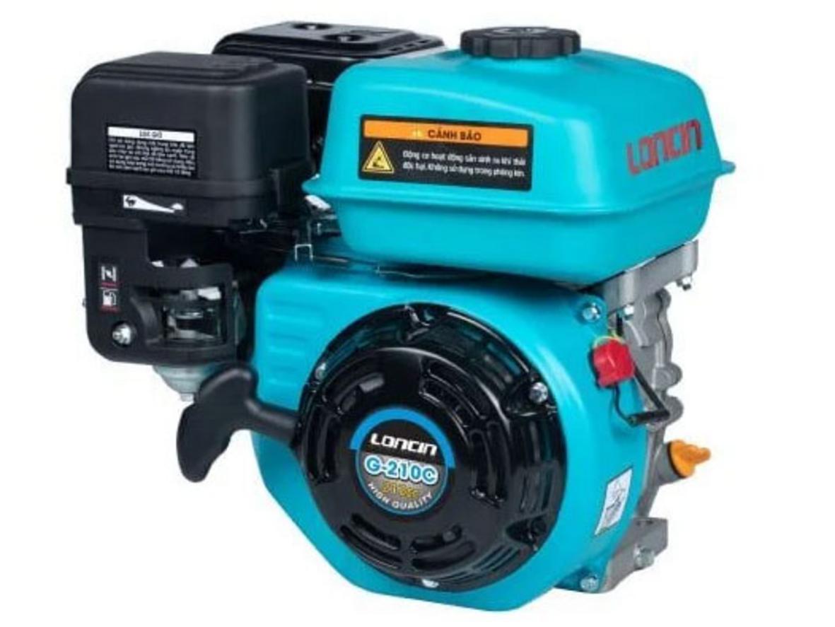 Tổng quan Động cơ nổ Loncin G-210C (Tua chậm)