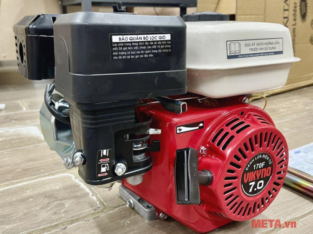 Tổng quan Động cơ xăng Vikyno 170F (7HP thẳng)