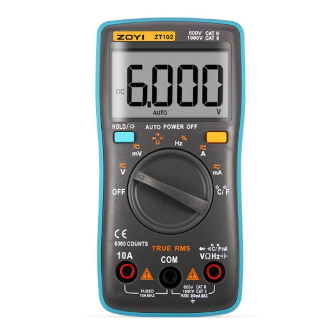Tổng quan Đồng hồ đo vạn năng Zoyi ZT 102