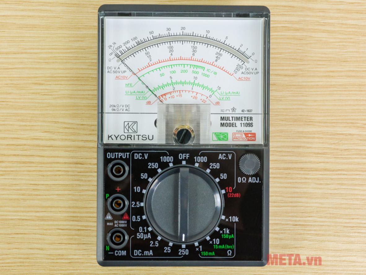 Kim analog giúp quan sát biến thiên tín hiệu nhanh và trực quan