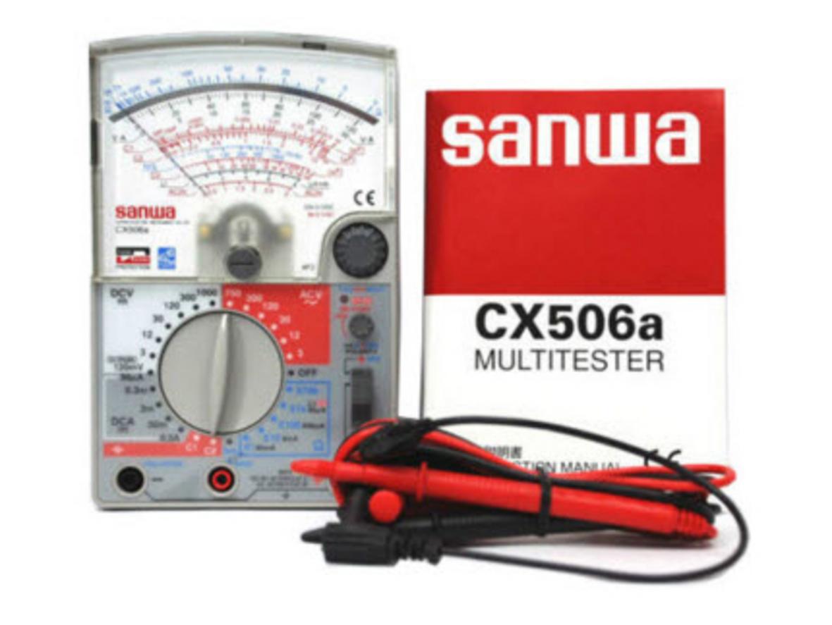 Tổng quan Đồng hồ vạn năng chỉ thị kim Sanwa CX506a