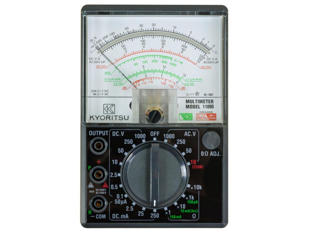 Tổng quan Đồng hồ vạn năng Kyoritsu 1109S