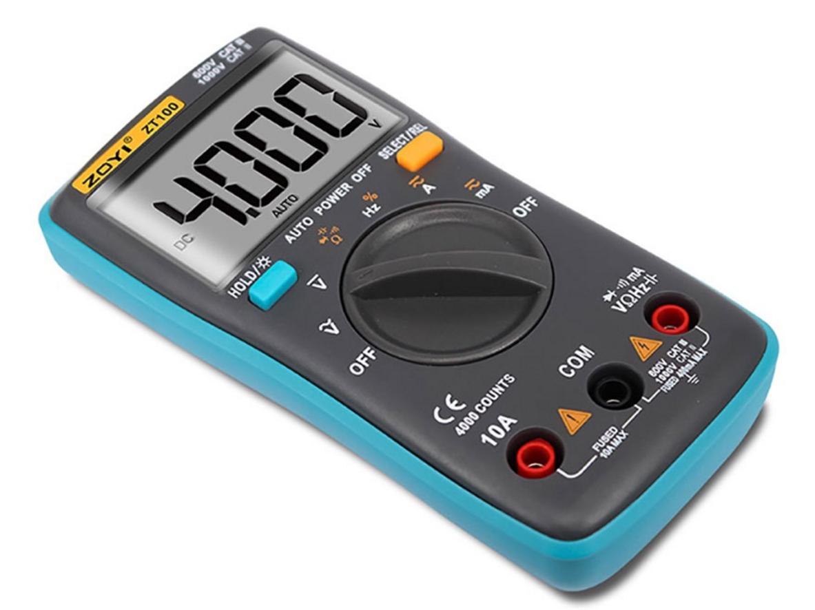 Tổng quan Đồng hồ vạn năng Zoyi ZT-100