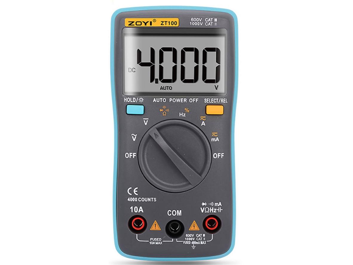 Tổng quan Đồng hồ vạn năng Zoyi ZT-100
