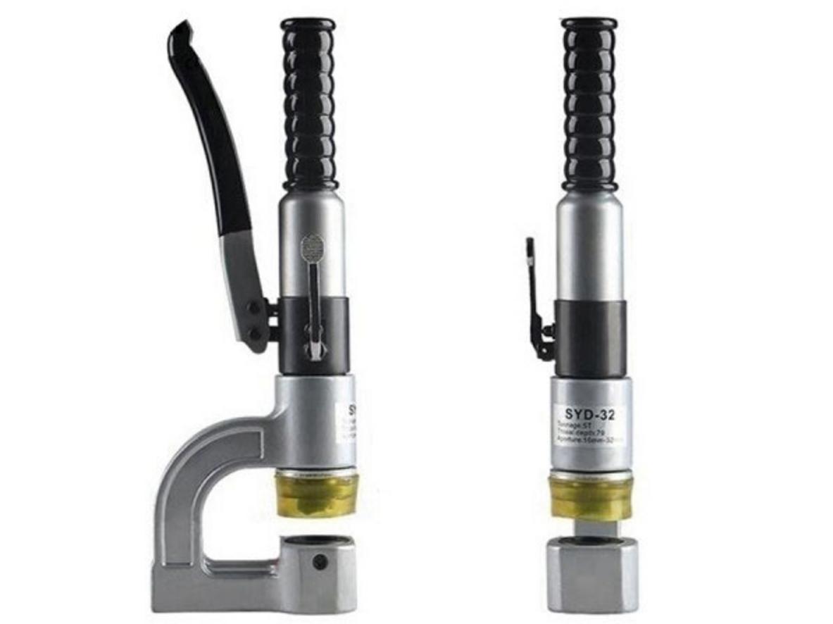 Lực ép 6 tấn giúp đột lỗ nhanh và đều