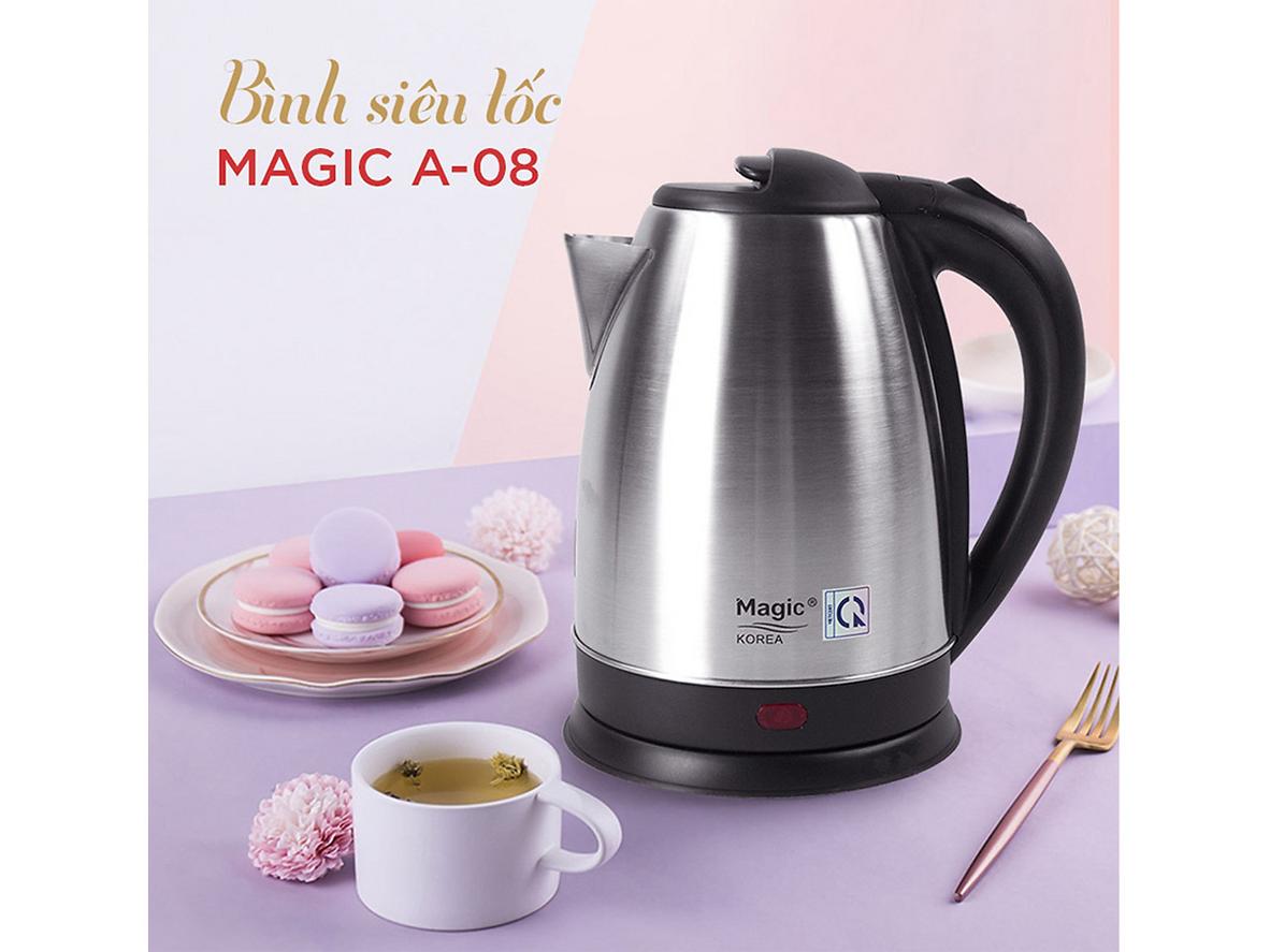 Công suất 1500W giúp đun nước nhanh, tiết kiệm thời gian.