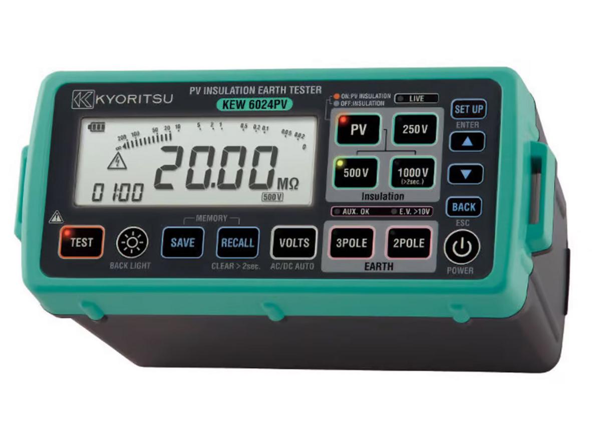 Tổng quan Dụng cụ đo điện Kyoritsu 6024PV (2.000MΩ)