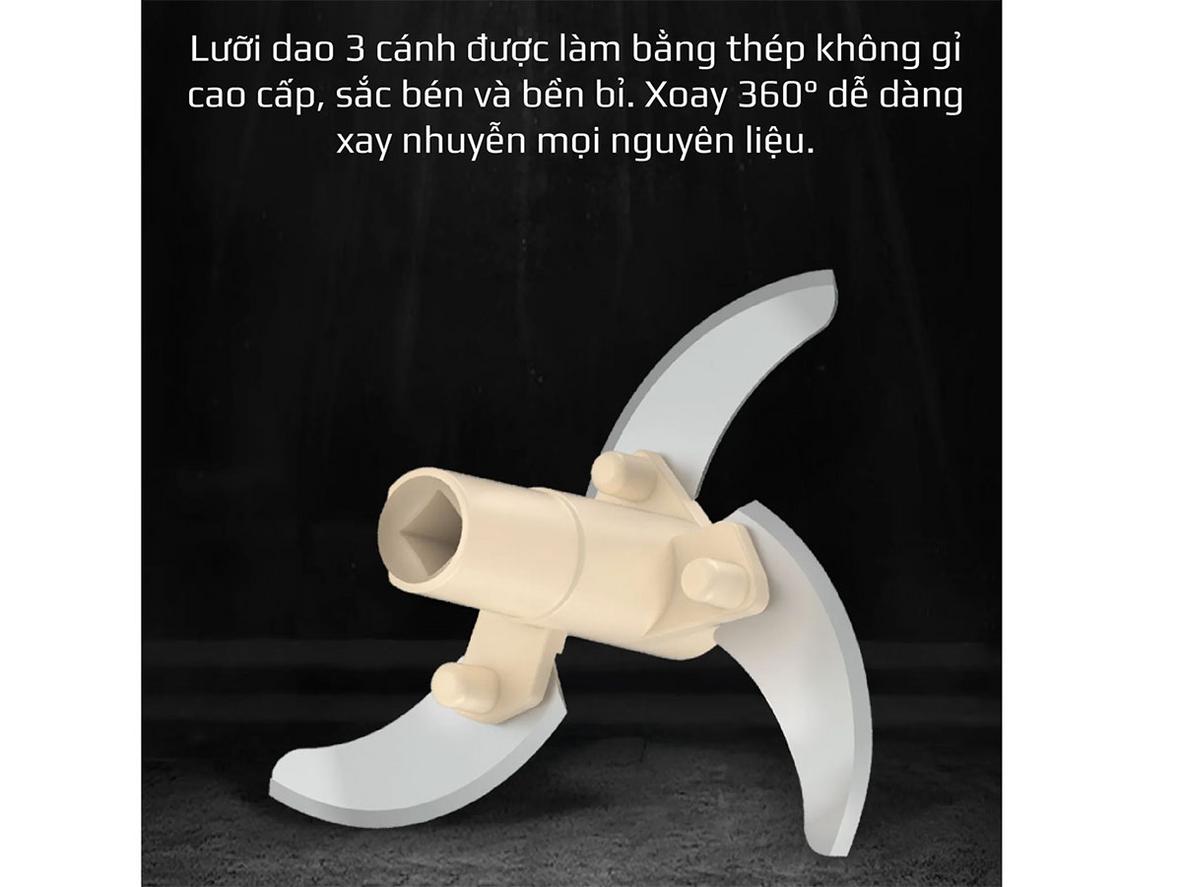 Tổng quan Dụng cụ xay thực phẩm đa năng Mini Olivo MFC468