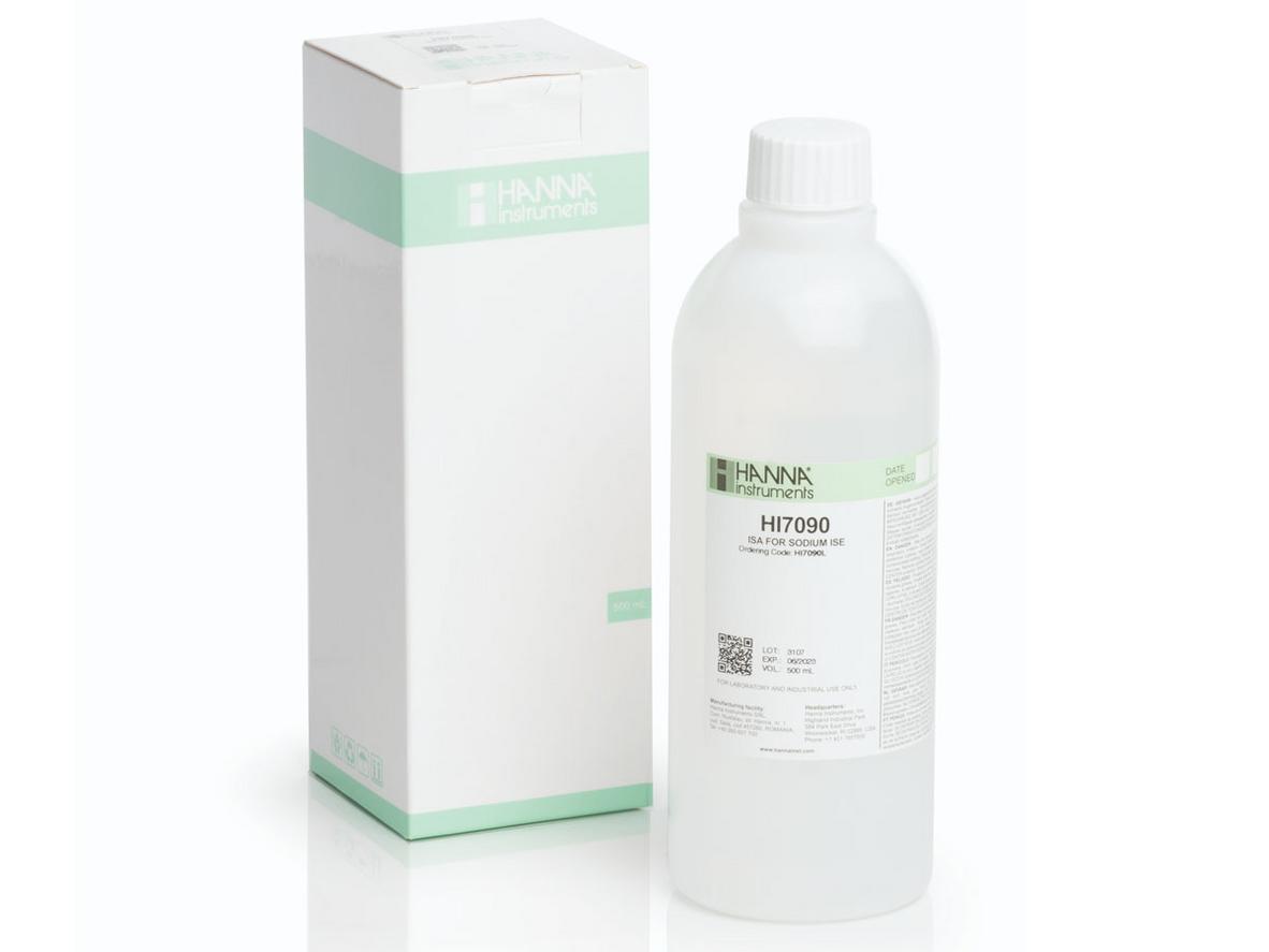 Dung dịch ISA cho điện cực ISE đo độ mặn cao Hanna HI7090L