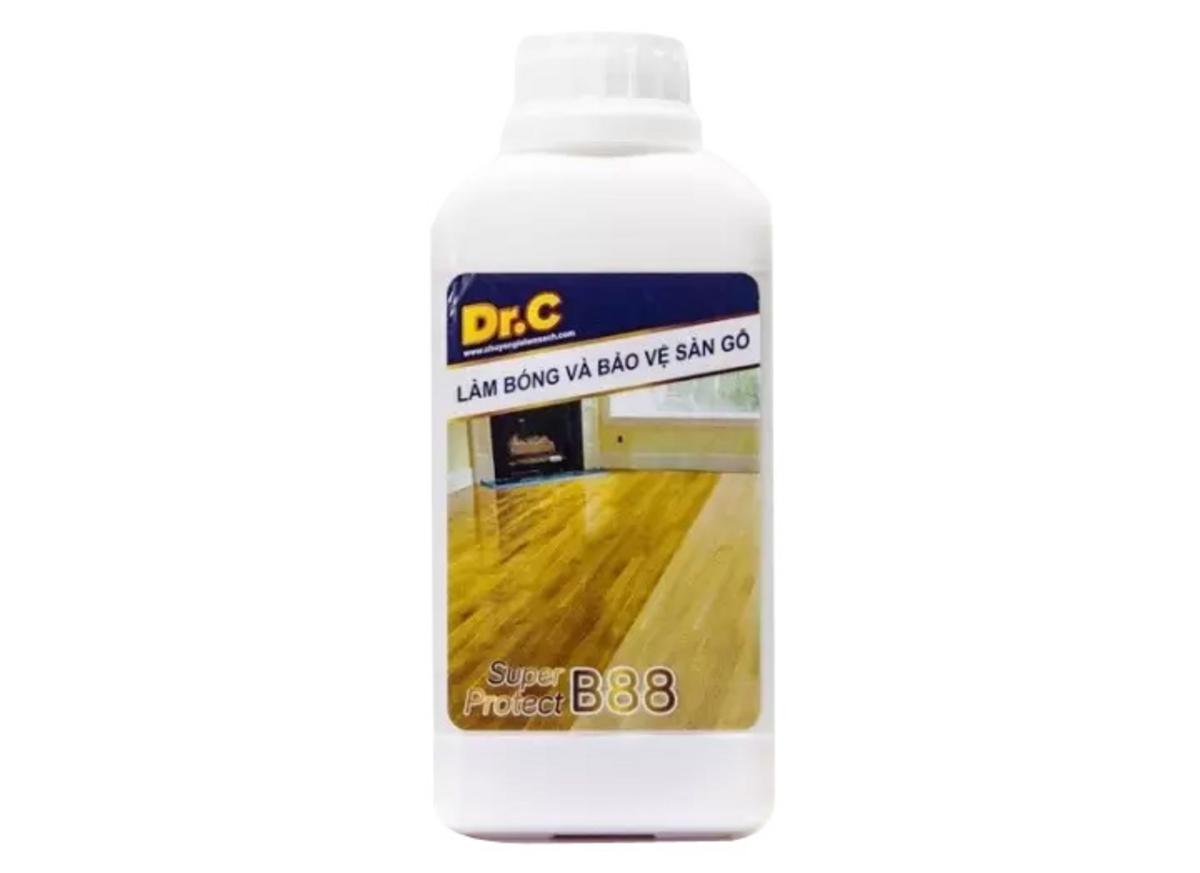 Tổng quan Dung dịch phủ, phục hồi độ bóng, tạo lớp bảo vệ đồ gỗ nội thất, chống trơn sàn gỗ Dr.c B88 500ml